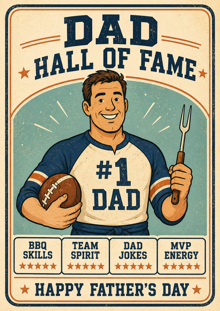 Fathers Day - Personalised Card