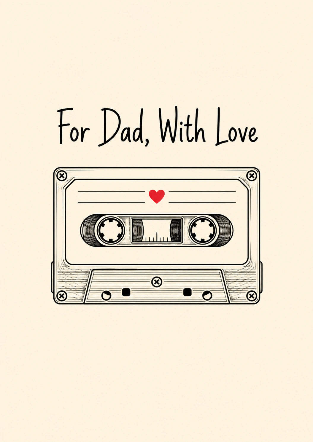 Fathers Day - Personalised Card