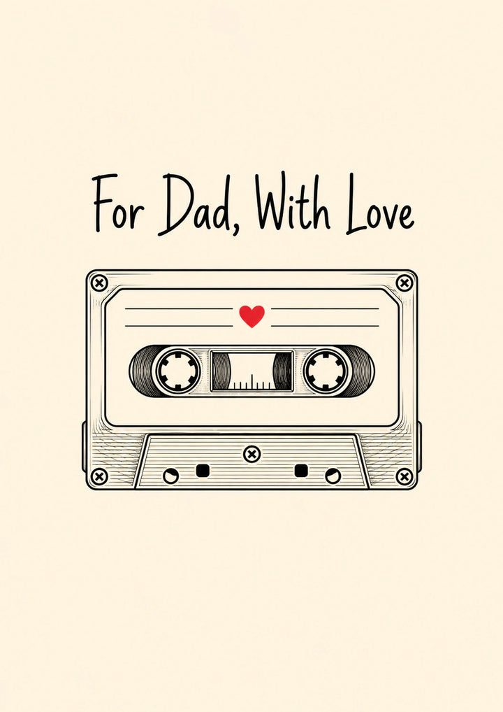 Fathers Day - Personalised Card