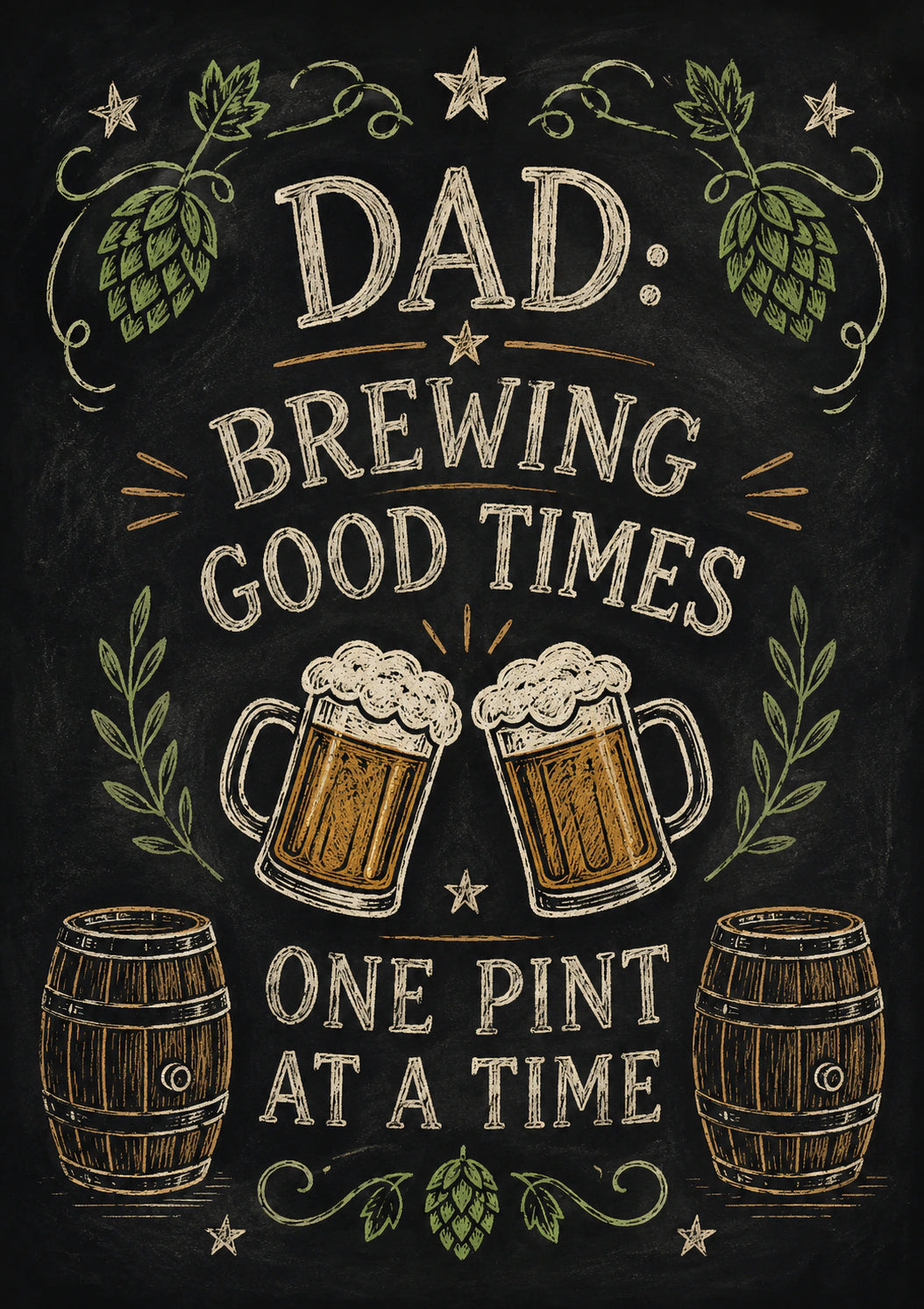 Fathers Day - Personalised Card