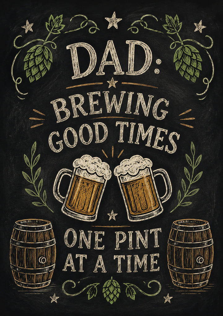 Fathers Day - Personalised Card
