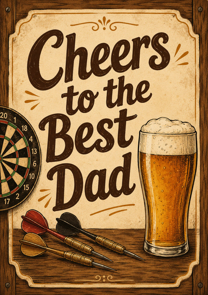 Fathers Day - Personalised Card