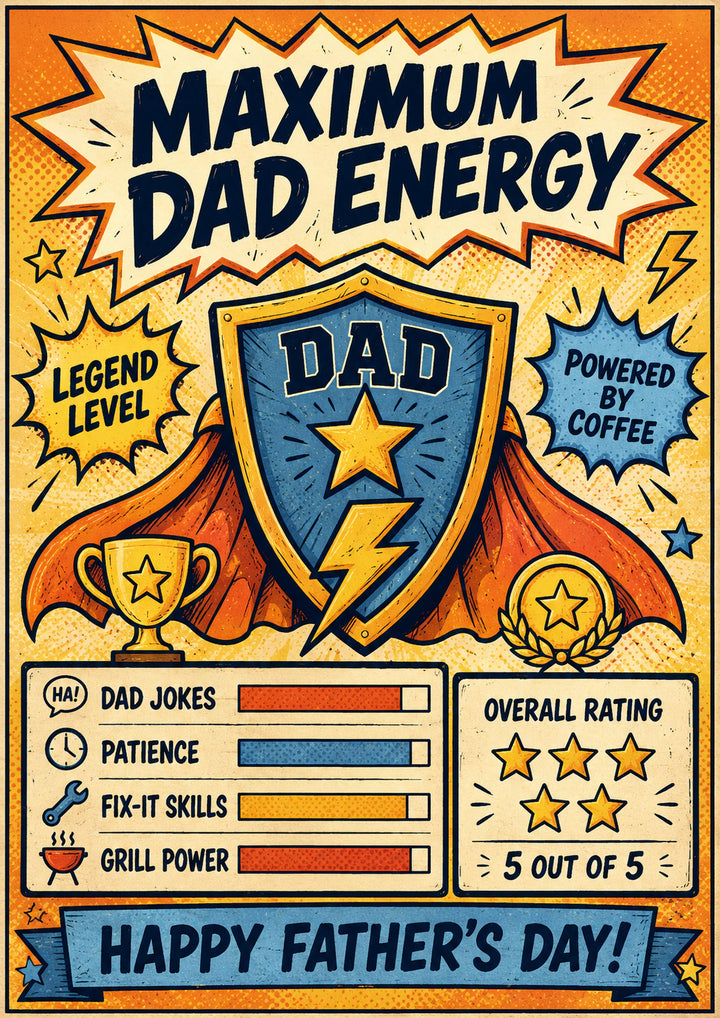 Fathers Day - Personalised Card