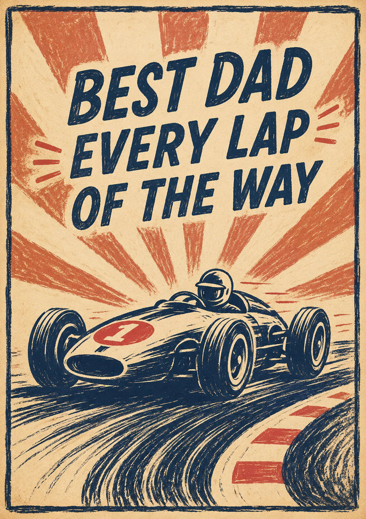 Fathers Day - Personalised Card