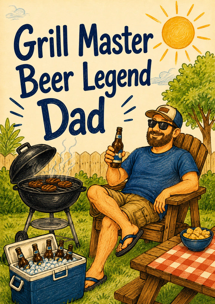 Fathers Day - Personalised Card
