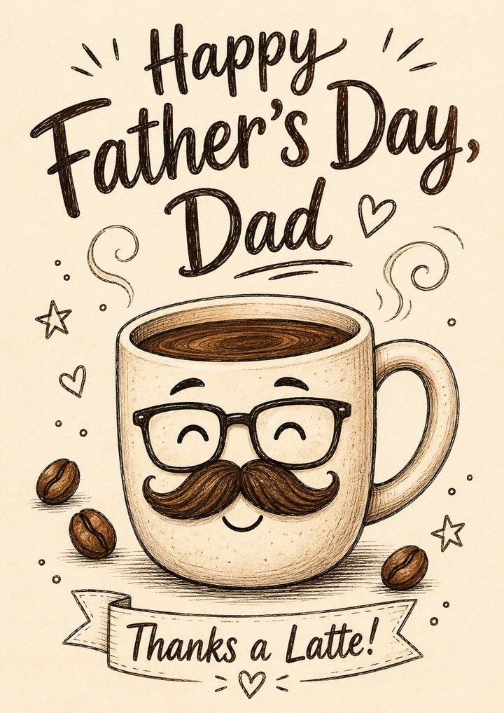Fathers Day - Personalised Card