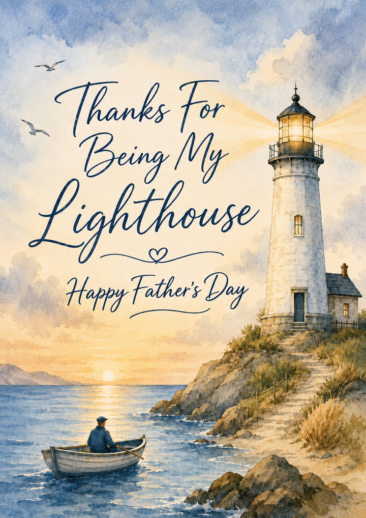 Fathers Day - Personalised Card