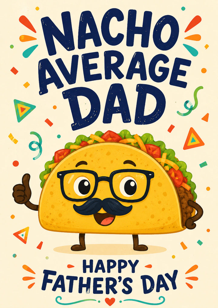 Fathers Day - Personalised Card