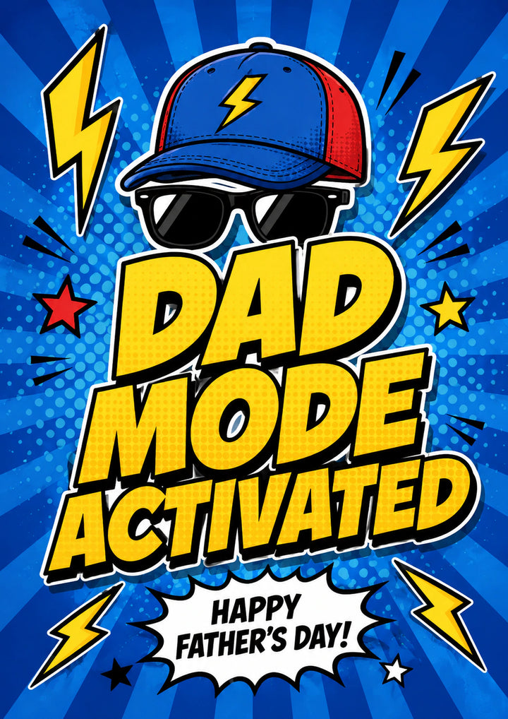 Fathers Day - Personalised Card