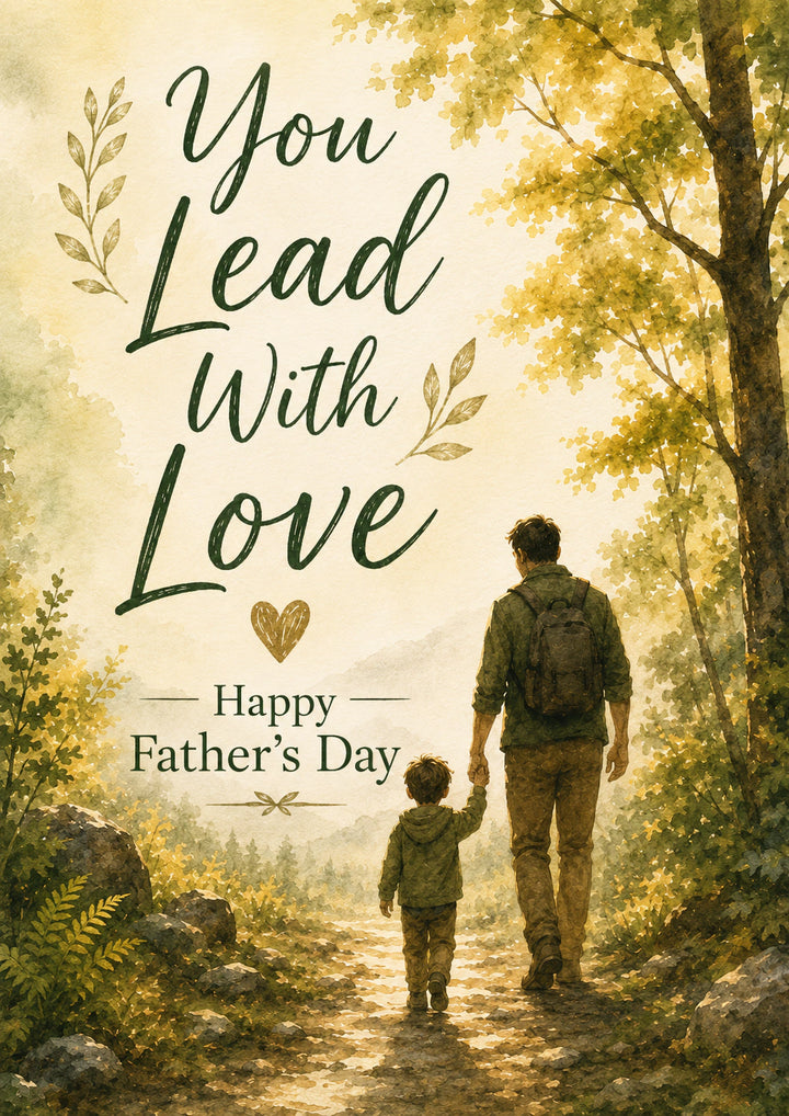 Fathers Day - Personalised Card