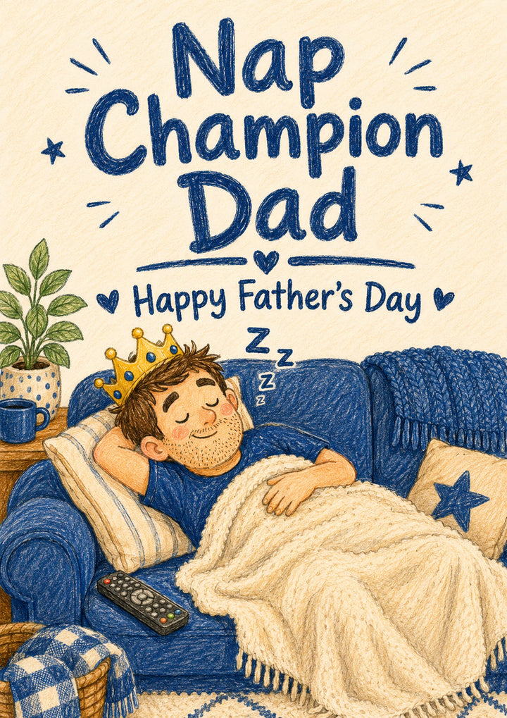 Fathers Day - Personalised Card