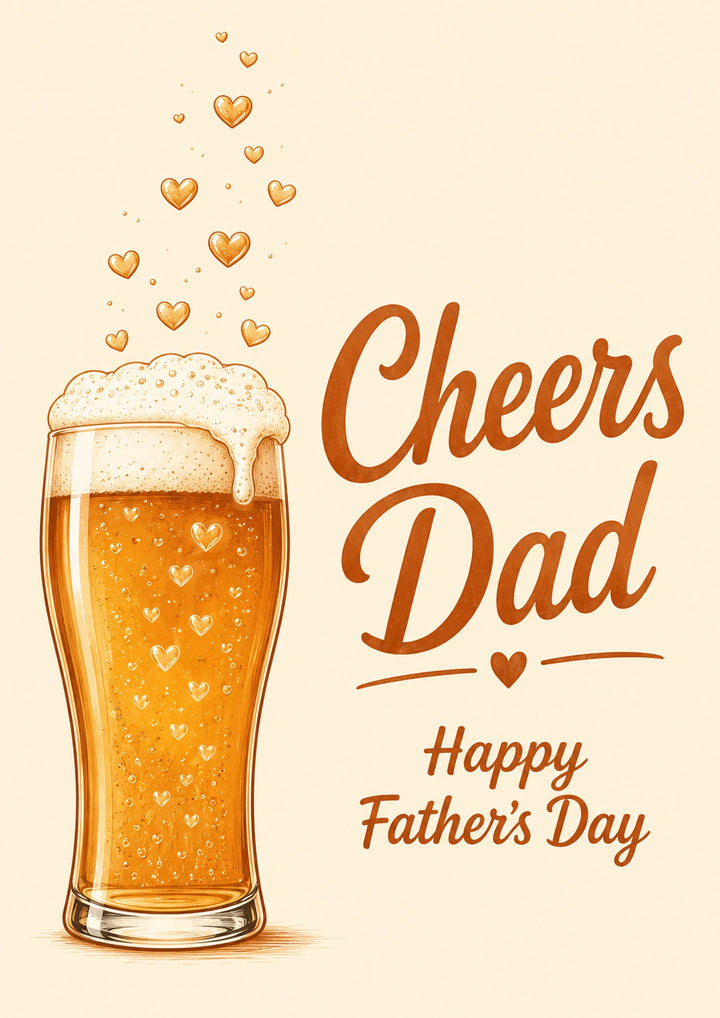 Fathers Day - Personalised Card