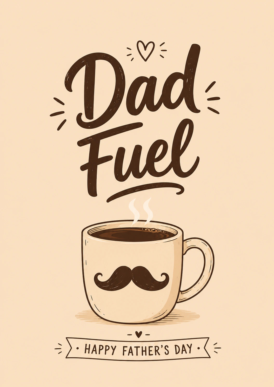Fathers Day - Personalised Card