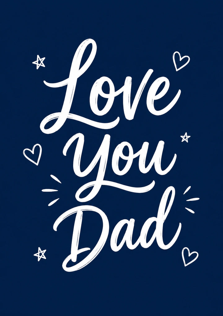 Fathers Day - Personalised Card