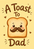 Load image into Gallery viewer, Fathers Day - Personalised Card — with punch holes
