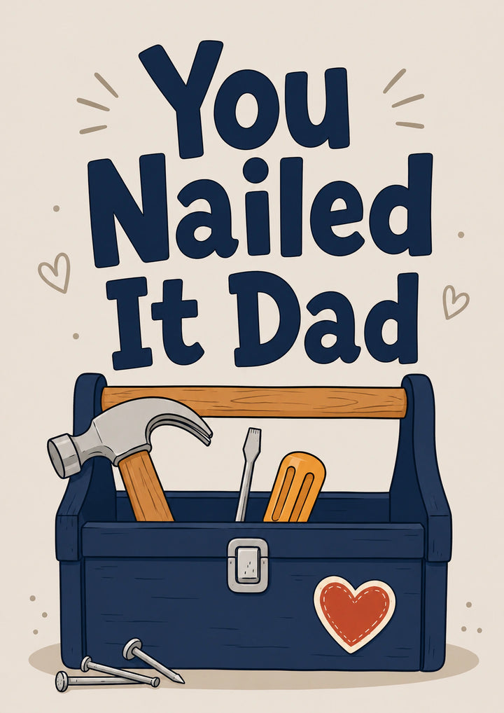 Fathers Day - Personalised Card
