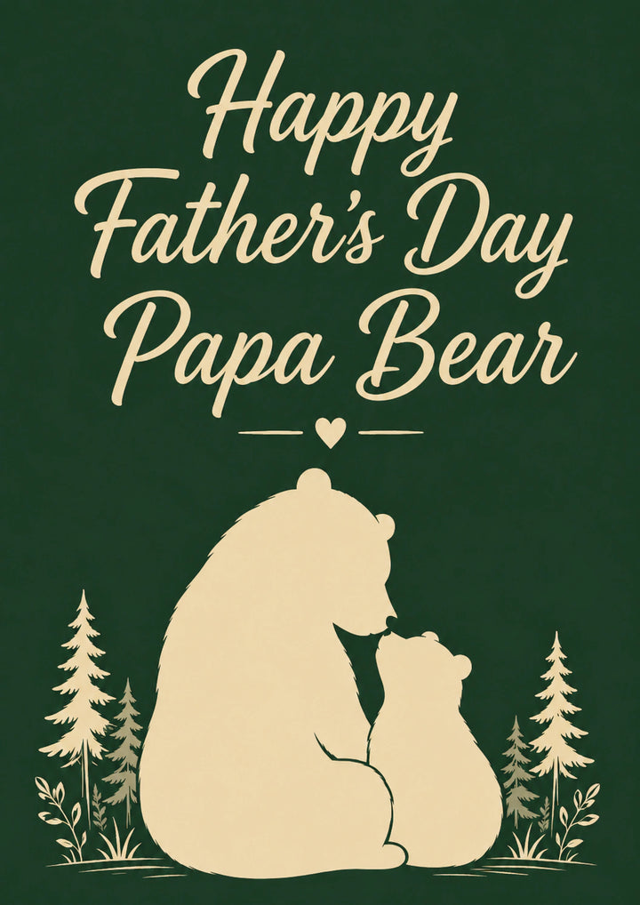Fathers Day - Personalised Card