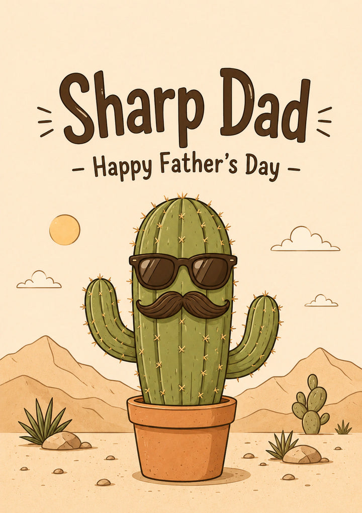 Fathers Day - Personalised Card