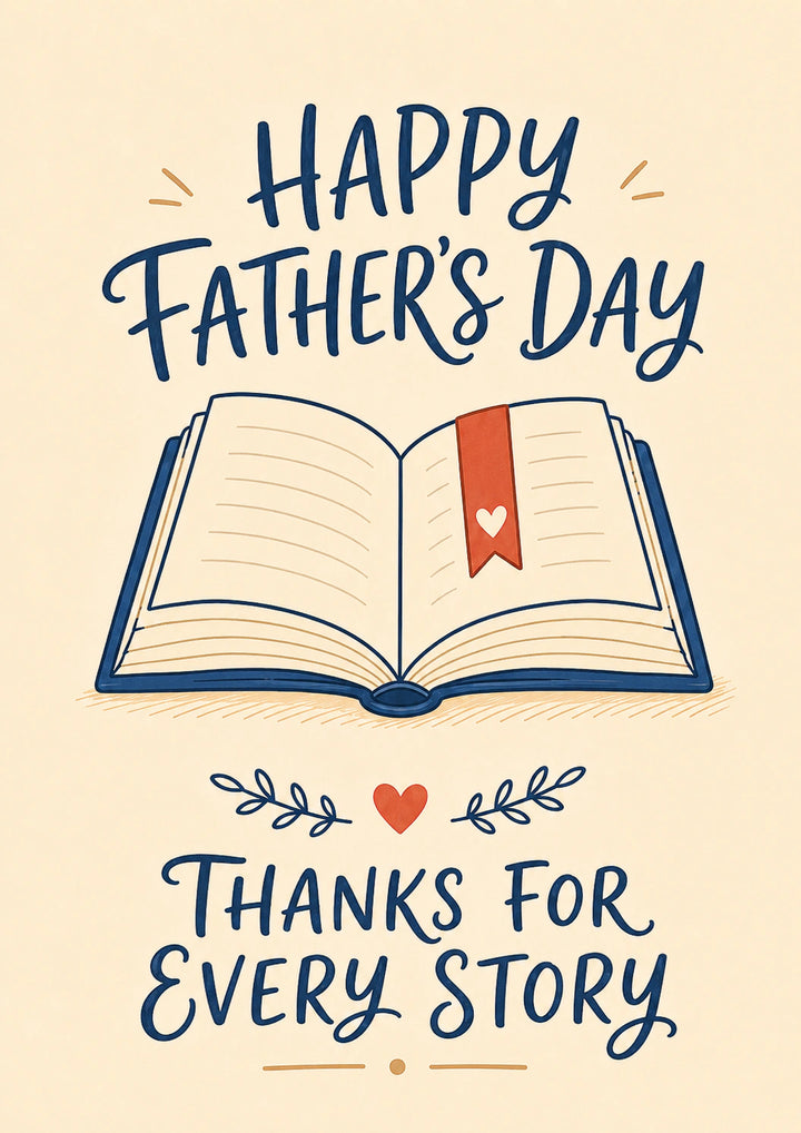 Fathers Day - Personalised Card