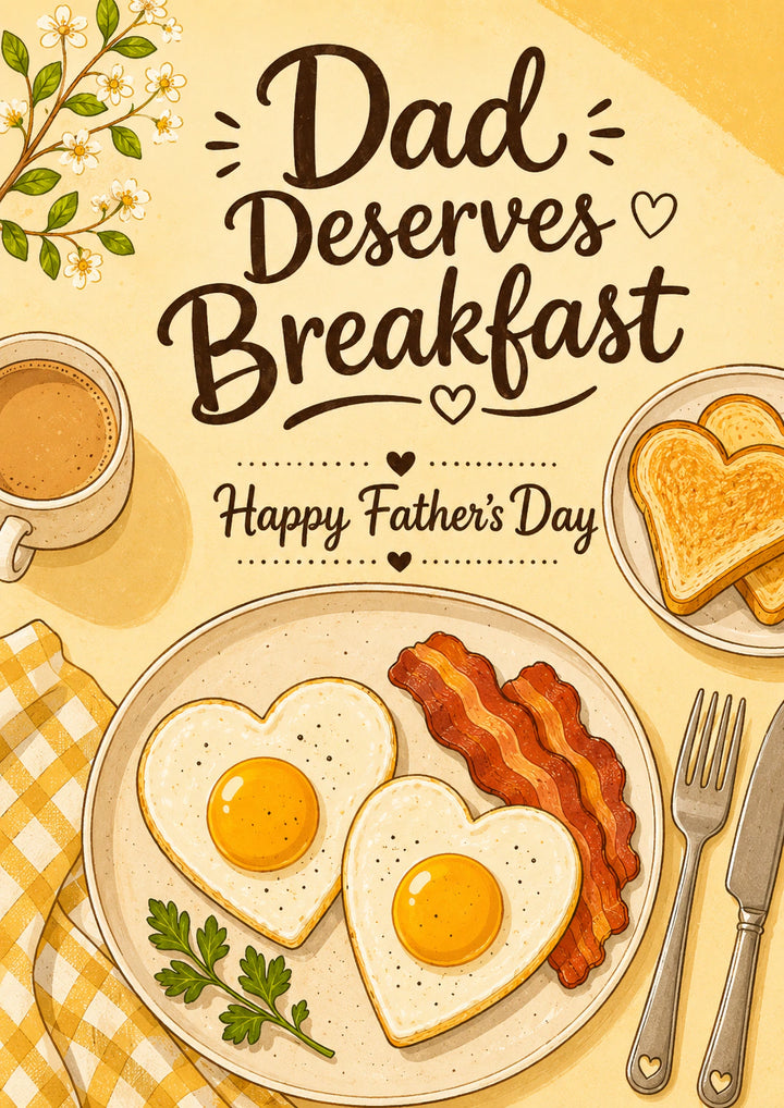 Fathers Day - Personalised Card