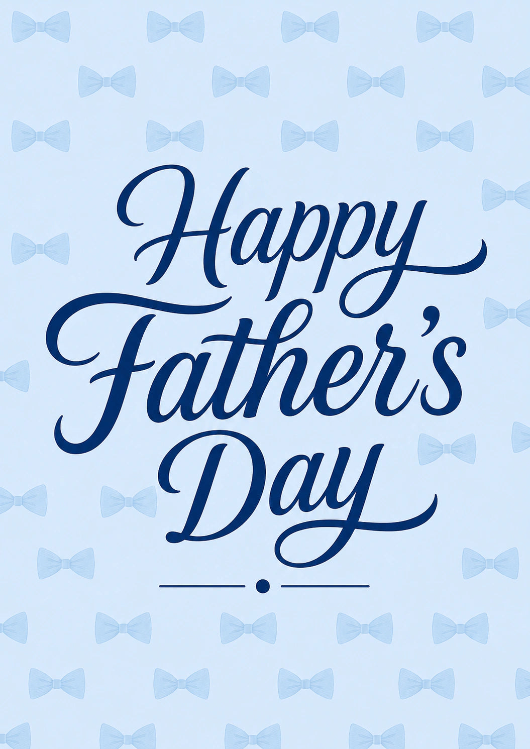 Fathers Day - Personalised Card — with punch holes