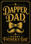Load image into Gallery viewer, Fathers Day - Personalised Card — with punch holes
