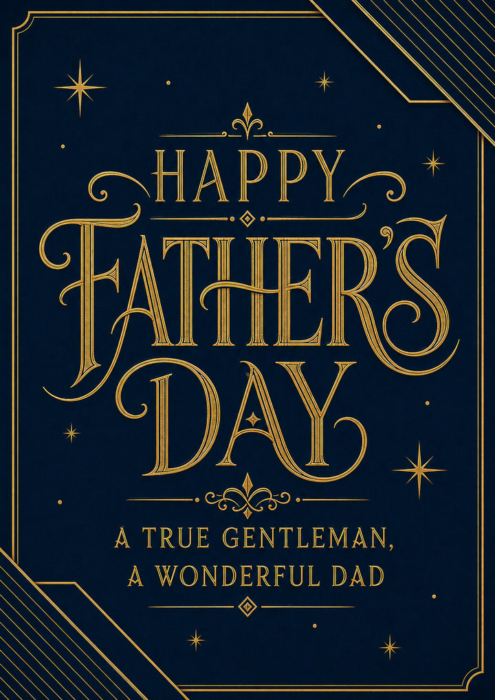 Fathers Day - Personalised Card
