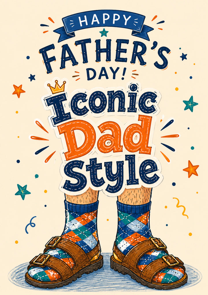 Fathers Day - Personalised Card