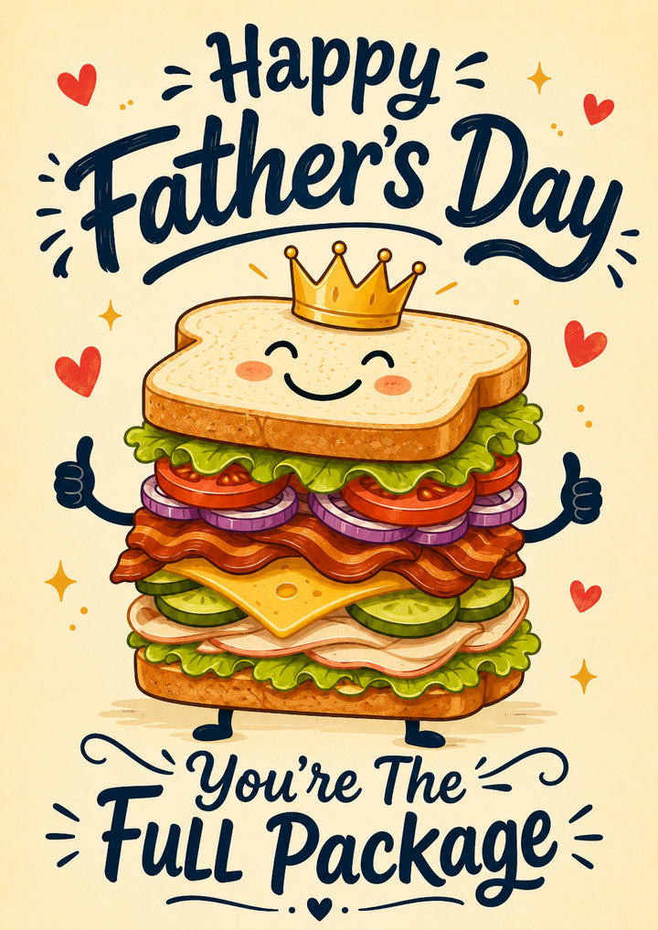 Fathers Day - Personalised Card