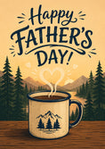 Load image into Gallery viewer, Fathers Day - Personalised Card — with punch holes
