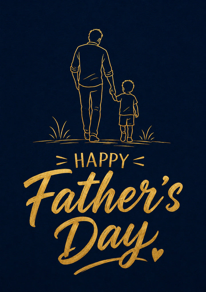 Fathers Day - Personalised Card