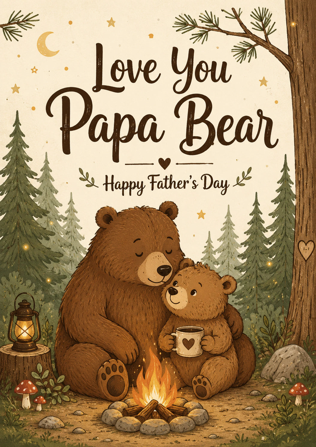 Fathers Day - Personalised Card