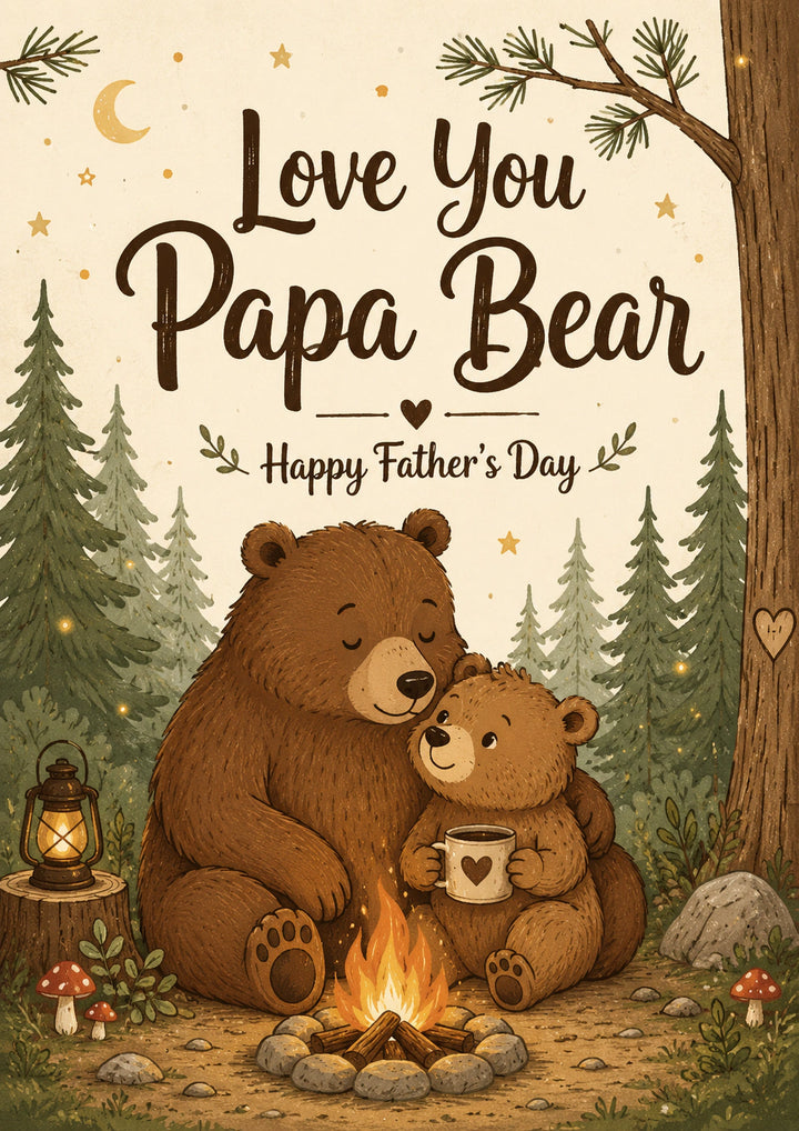 Fathers Day - Personalised Card