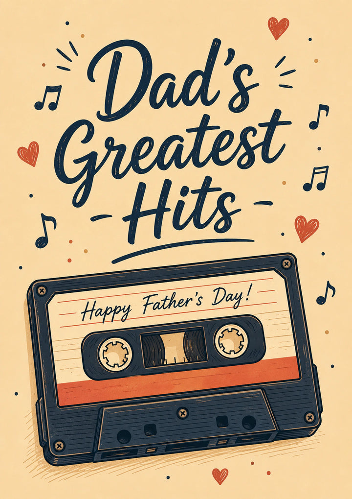 Fathers Day - Personalised Card