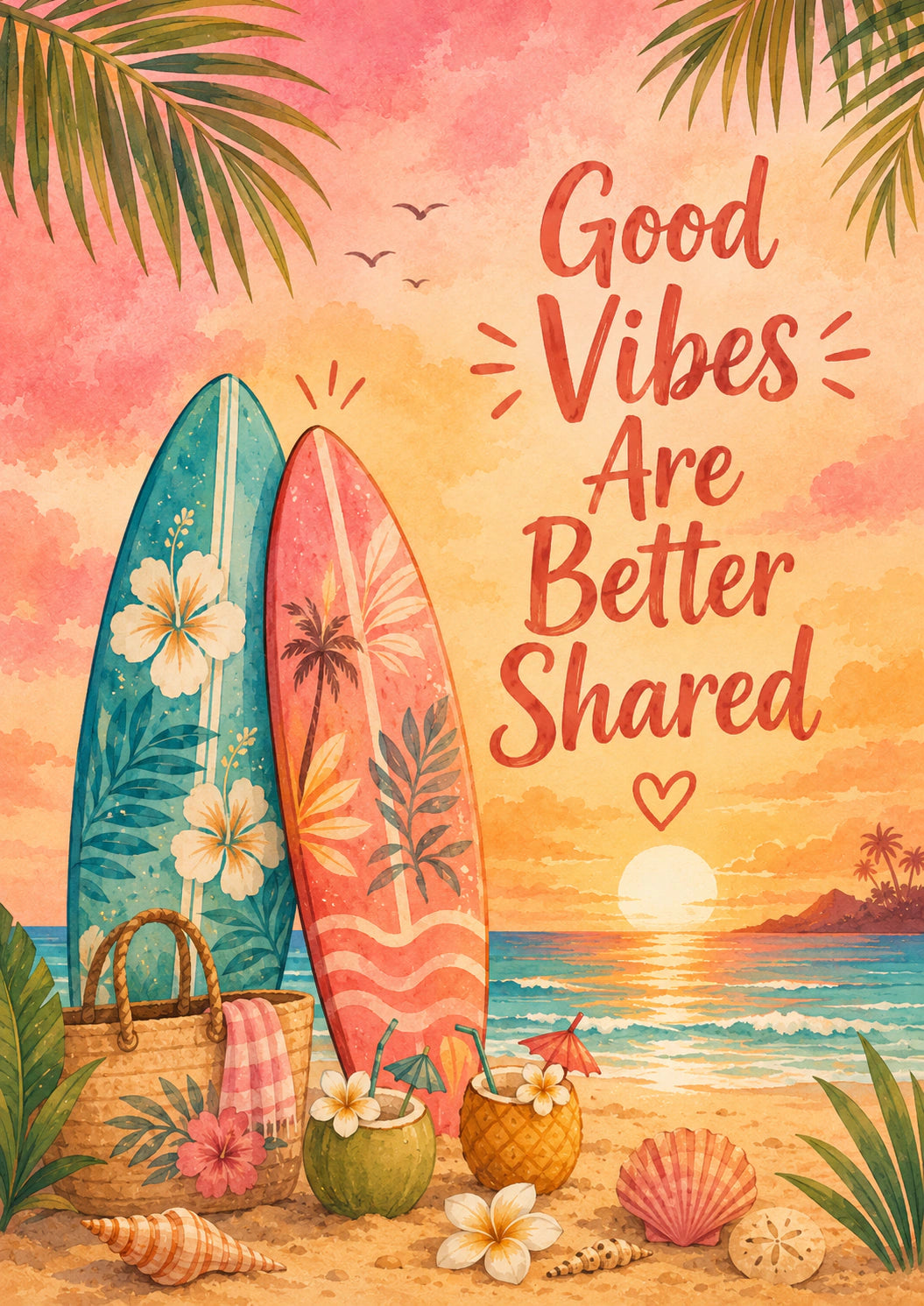 Friendship - Personalised Card — with punch holes