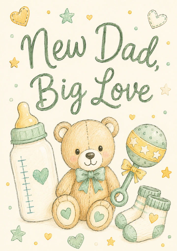 Fathers Day - Personalised Card