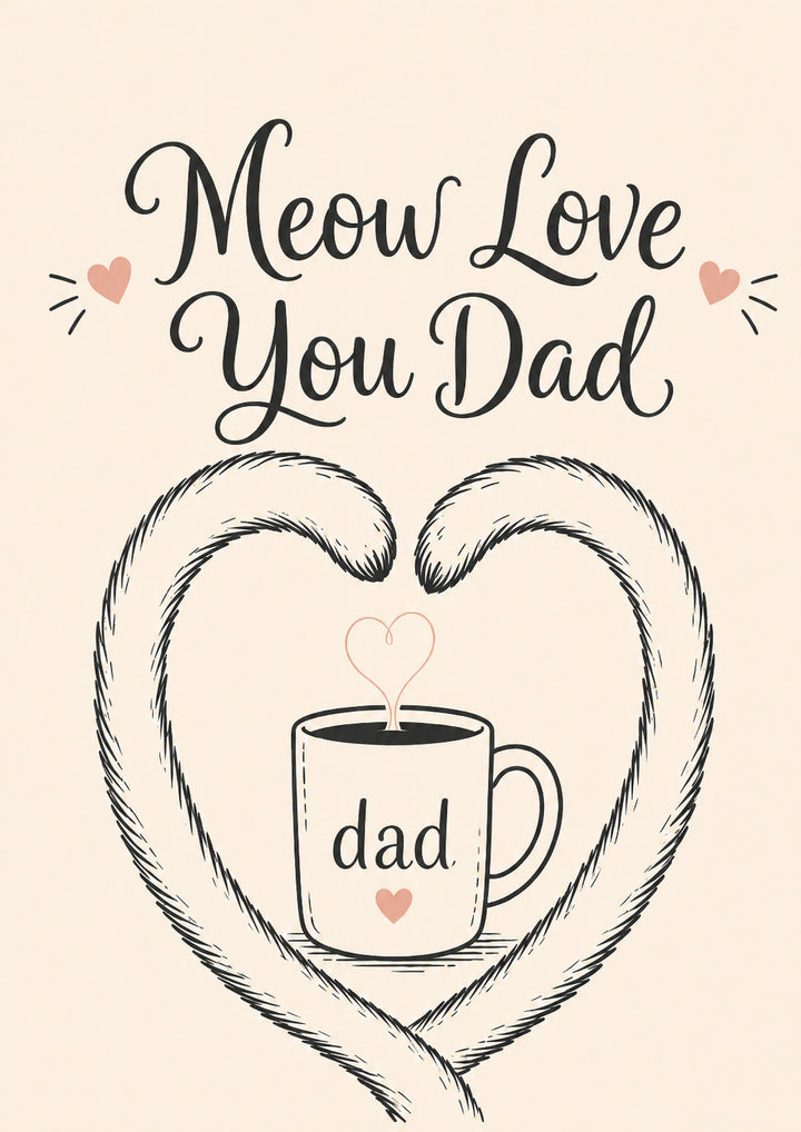 Fathers Day - Personalised Card
