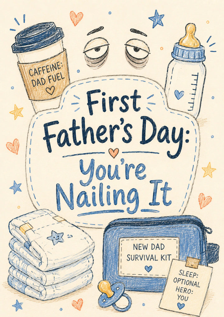 Fathers Day - Personalised Card