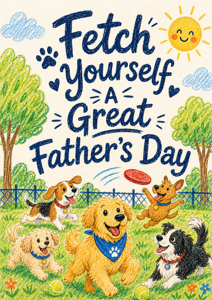 Fathers Day - Personalised Card