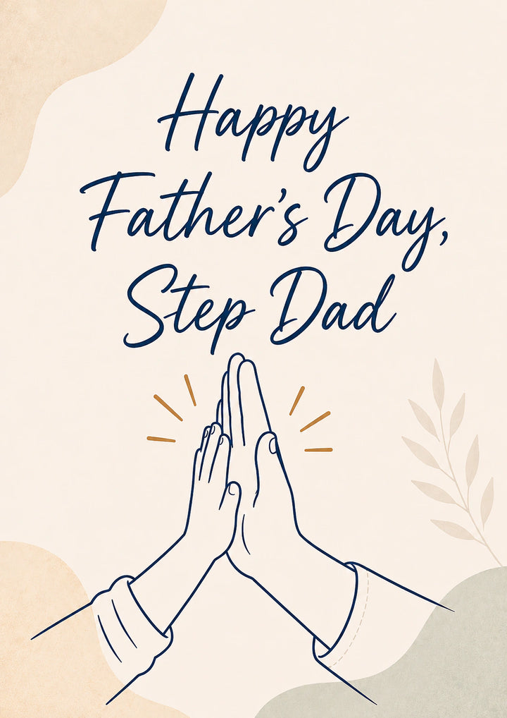 Fathers Day - Personalised Card