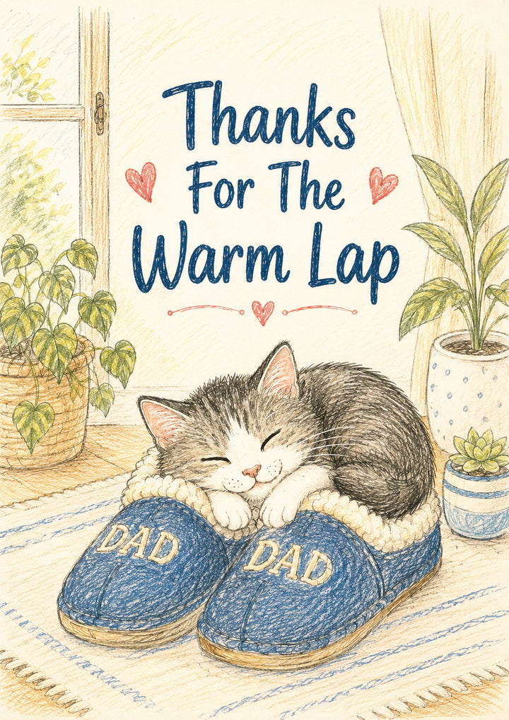 Fathers Day - Personalised Card