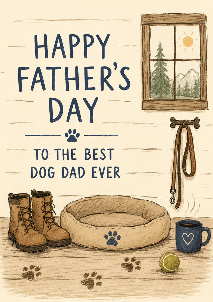 Fathers Day - Personalised Card