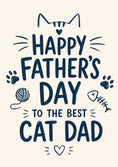 Load image into Gallery viewer, Fathers Day - Personalised Card — with punch holes
