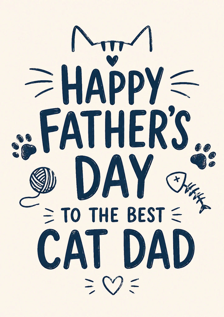 Fathers Day - Personalised Card