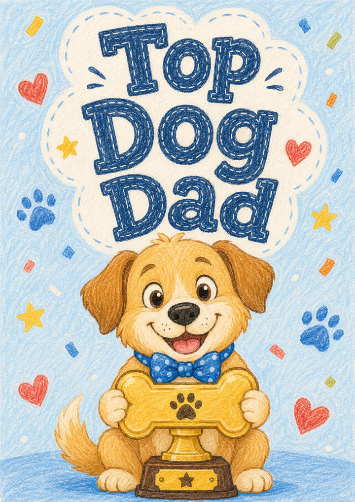 Fathers Day - Personalised Card