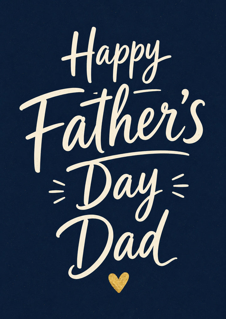 Fathers Day - Personalised Card