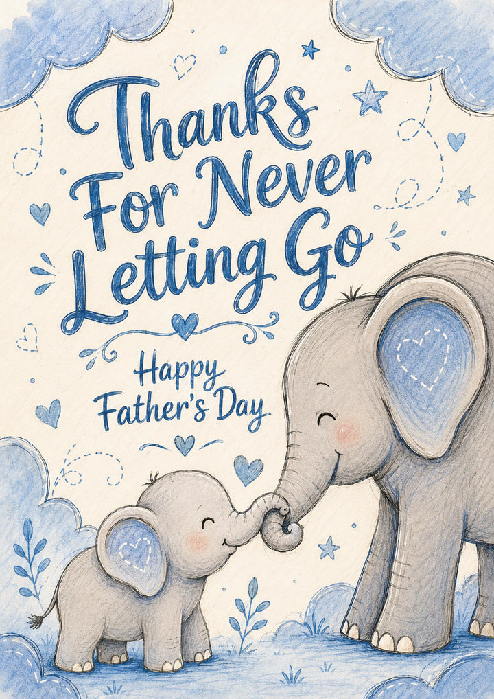 Fathers Day - Personalised Card