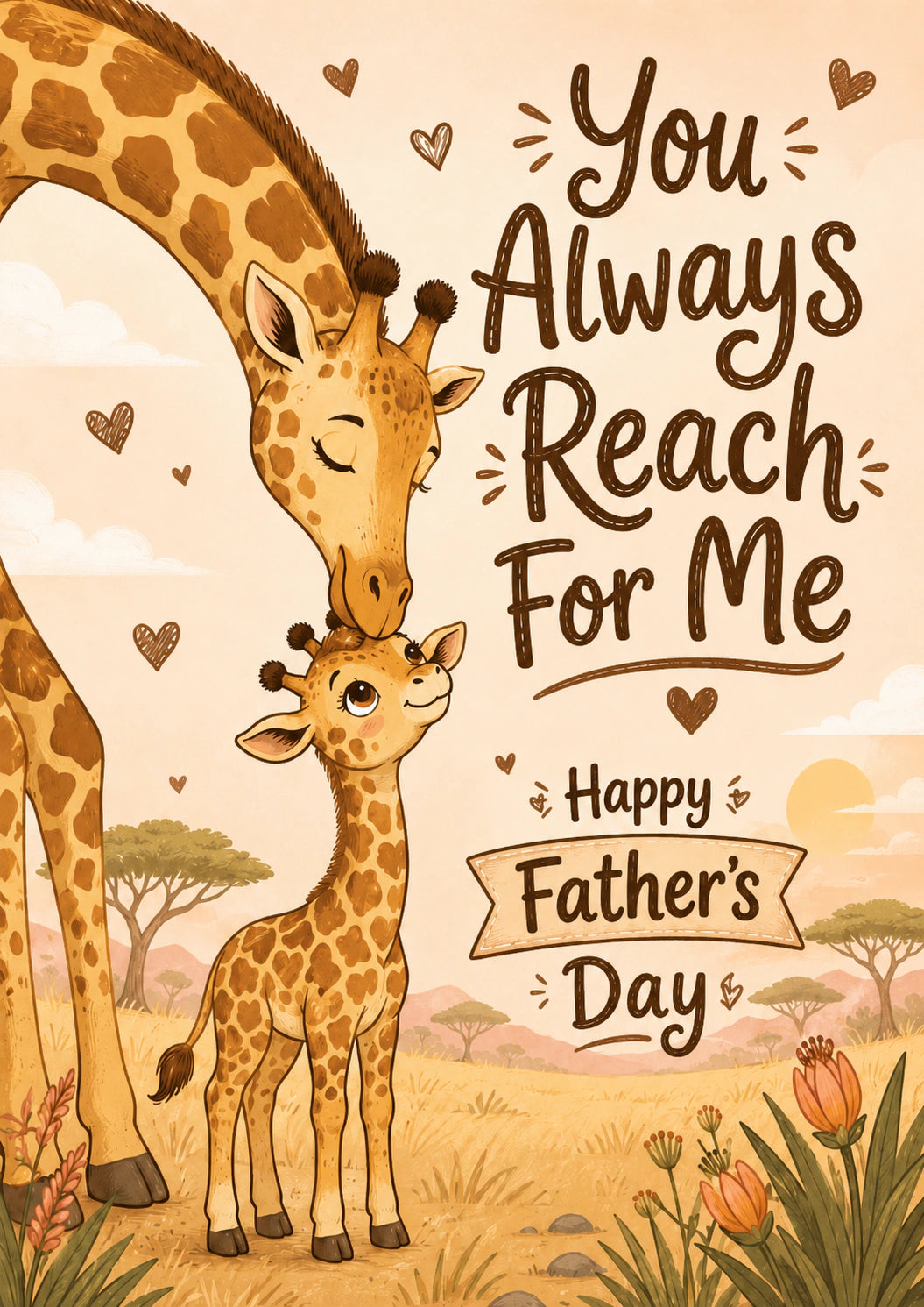 Fathers Day - Personalised Card