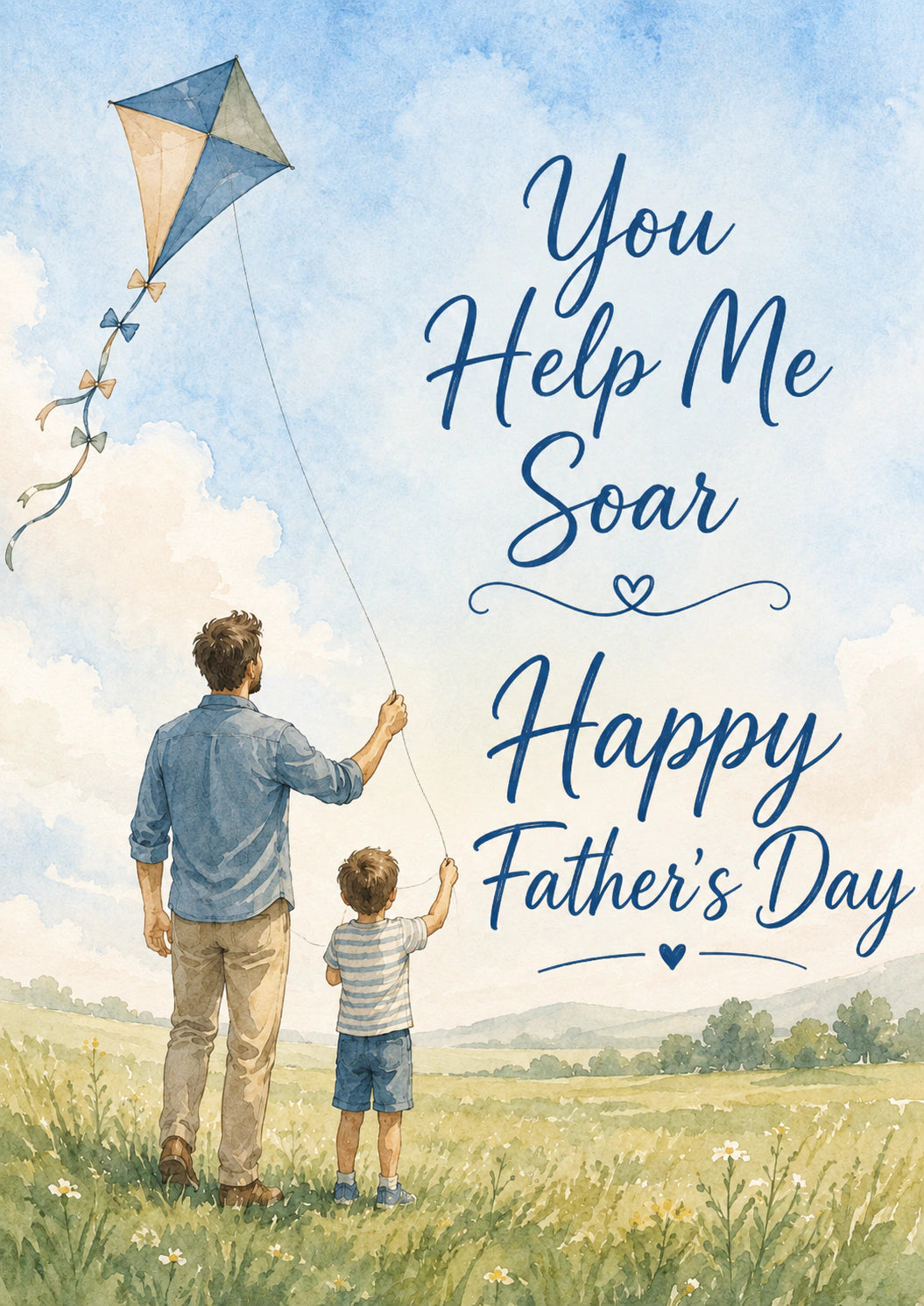 Fathers Day - Personalised Card