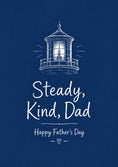Load image into Gallery viewer, Fathers Day - Personalised Card — with punch holes
